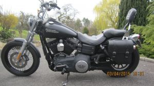 Sacoche Myleatherbikes Harley Dyna Street Bob_178